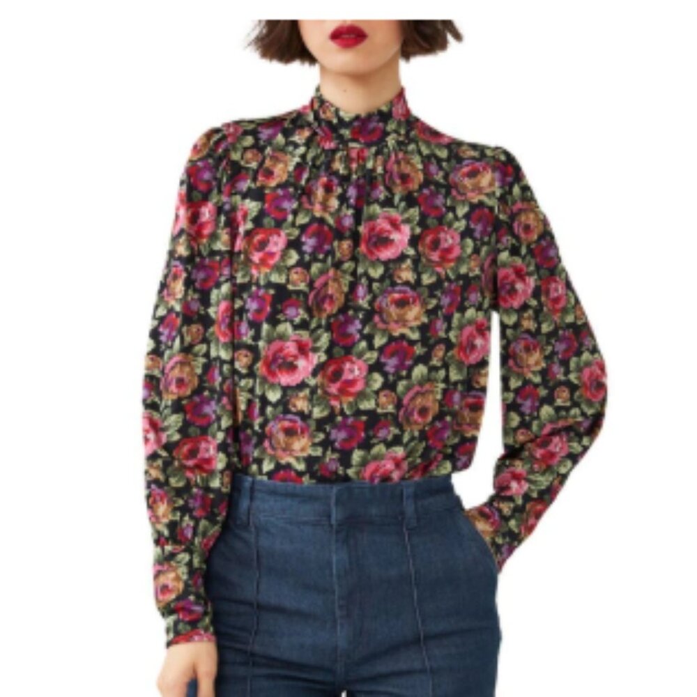 Floral Long Sleeve Blouse